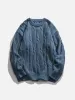Aelfric Eden Solid Color Woven Sweater sold by Aelfric Eden