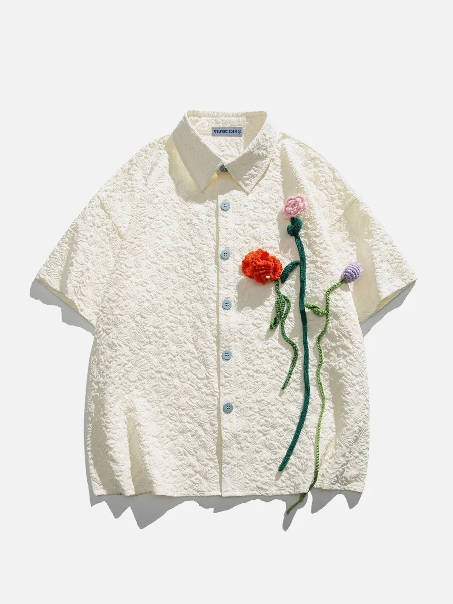 ◆Aelfric Eden◆Flower Print 半袖シャツ 送料込 Aelfric Eden Floral Bloom Short Sleeve Shirt | Parallel