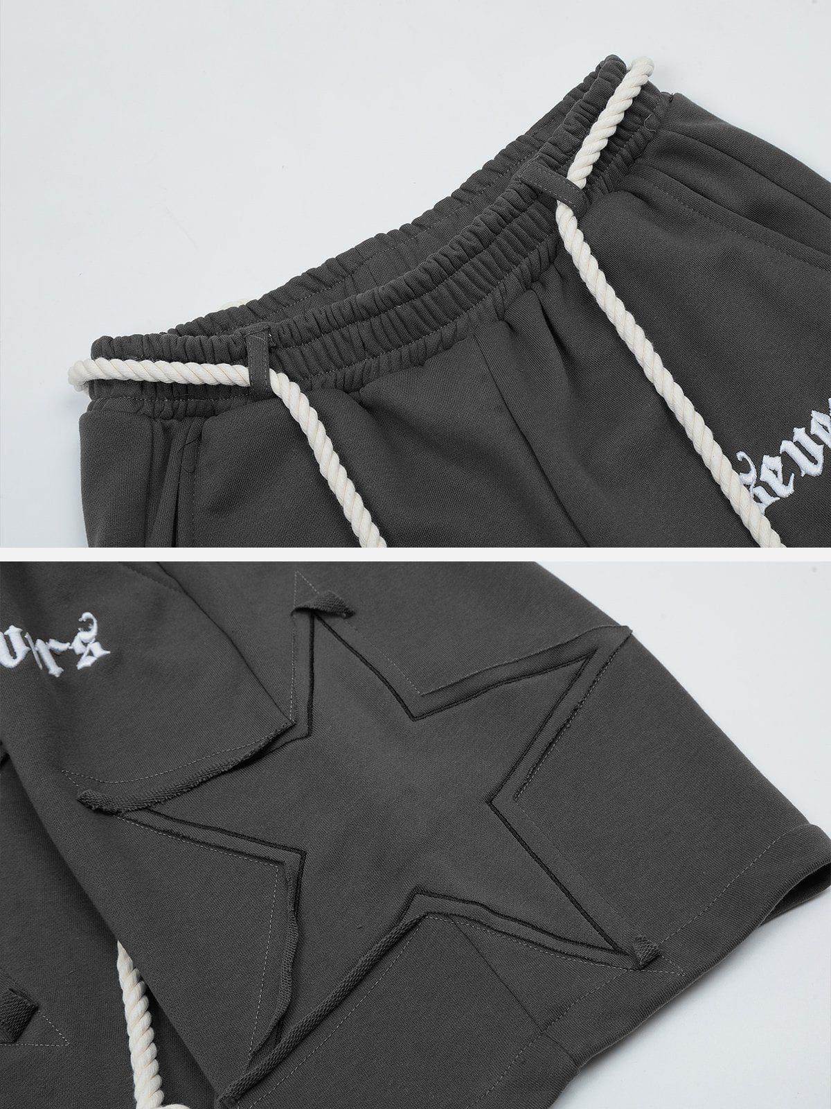 Aelfric Eden Applique Star Embroidery Shorts sold by Aelfric Eden product image thumbnail 7