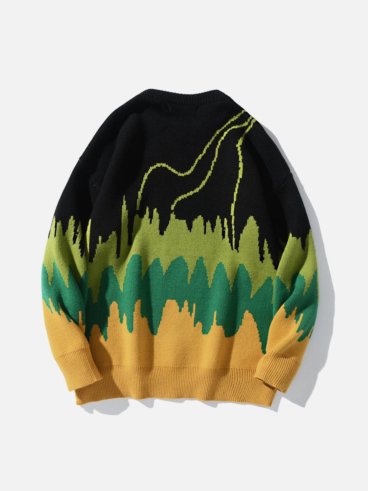 Aelfric Eden Color Gradient Embroidery Sweater sold by Aelfric Eden product image thumbnail 2