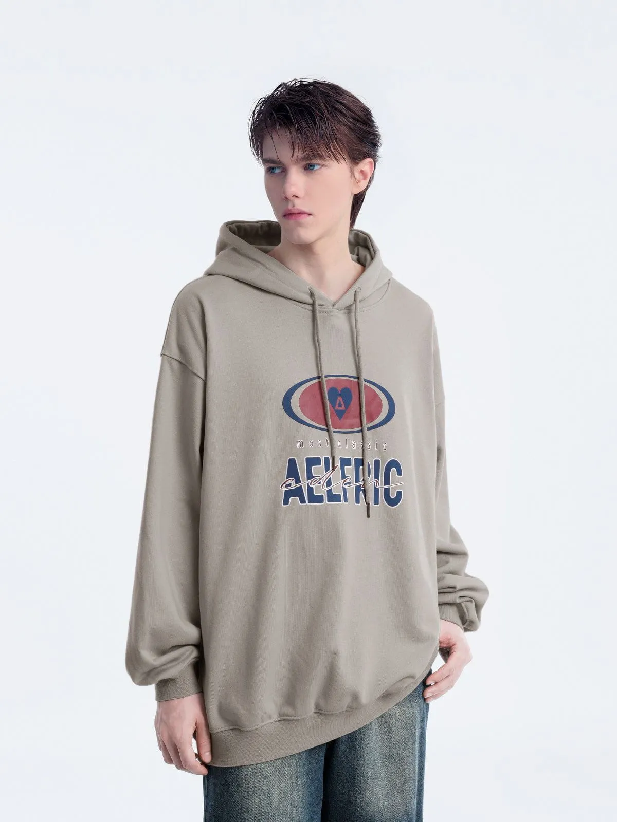 Aelfric Eden Simple Letter Print Hoodie sold by Aelfric Eden product image thumbnail 5