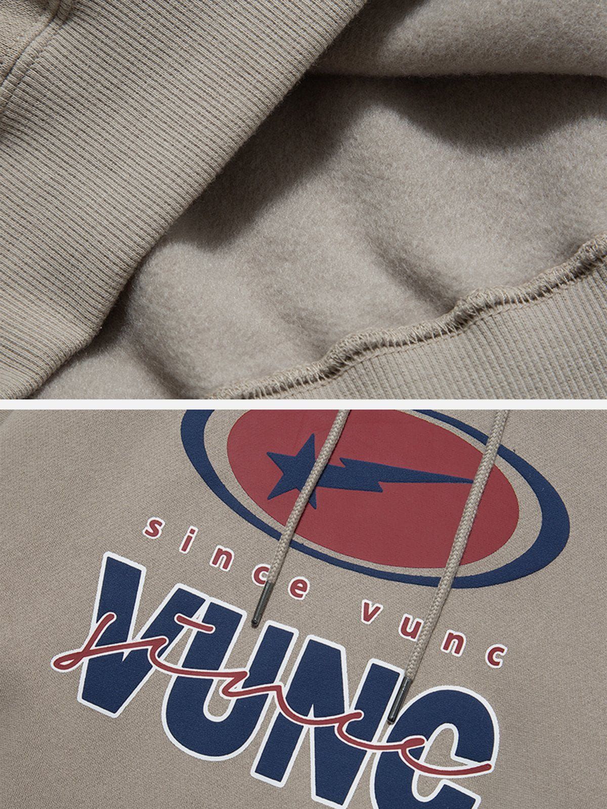 Aelfric Eden Simple Letter Print Hoodie sold by Aelfric Eden product image thumbnail 7