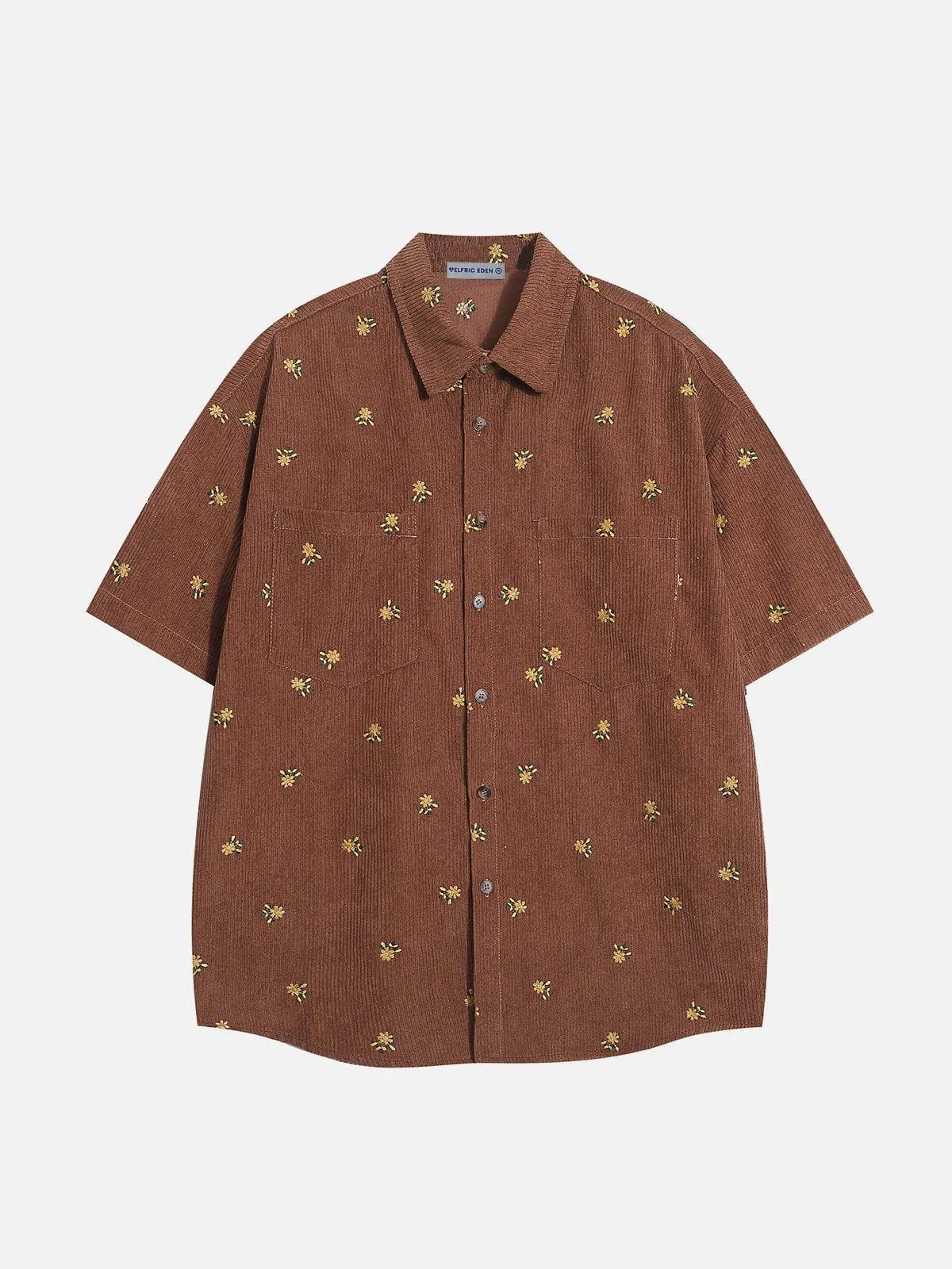 Aelfric Eden Corduroy Short Sleeve Shirt sold by Aelfric Eden product image thumbnail 2