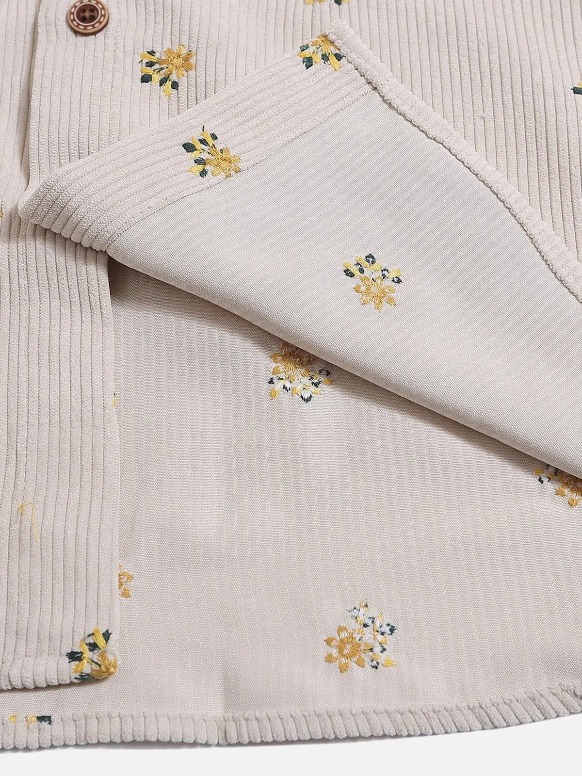 Aelfric Eden Corduroy Short Sleeve Shirt sold by Aelfric Eden product image thumbnail 4