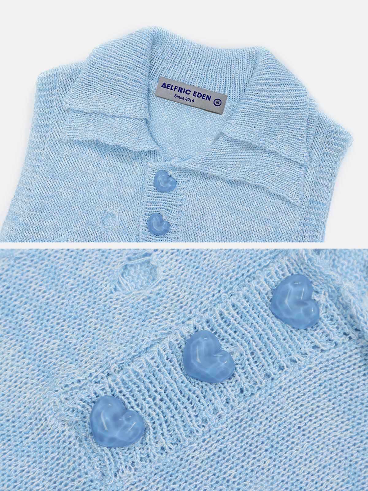 Solid Knit Distressed Tank Top sold by Aelfric Eden product image thumbnail 4