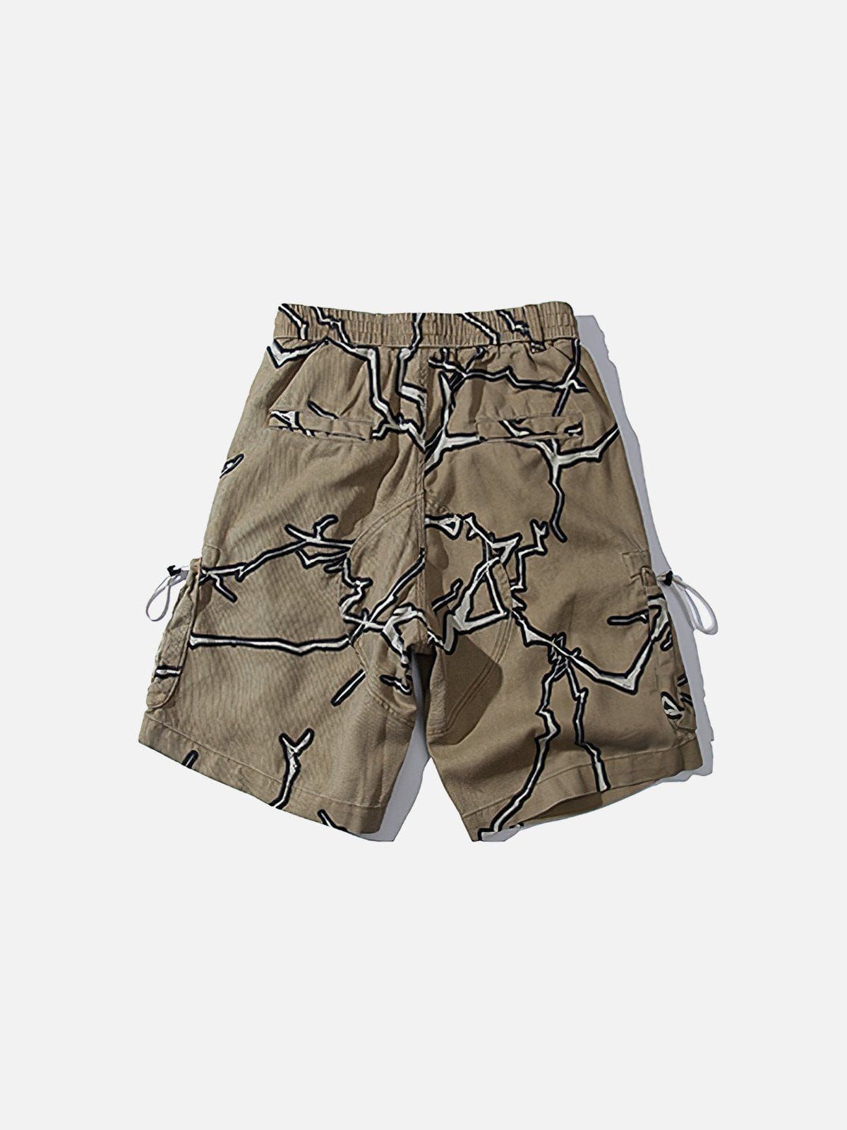 Aelfric Eden Multiple Pockets Drawstring Shorts sold by Aelfric Eden product image thumbnail 2