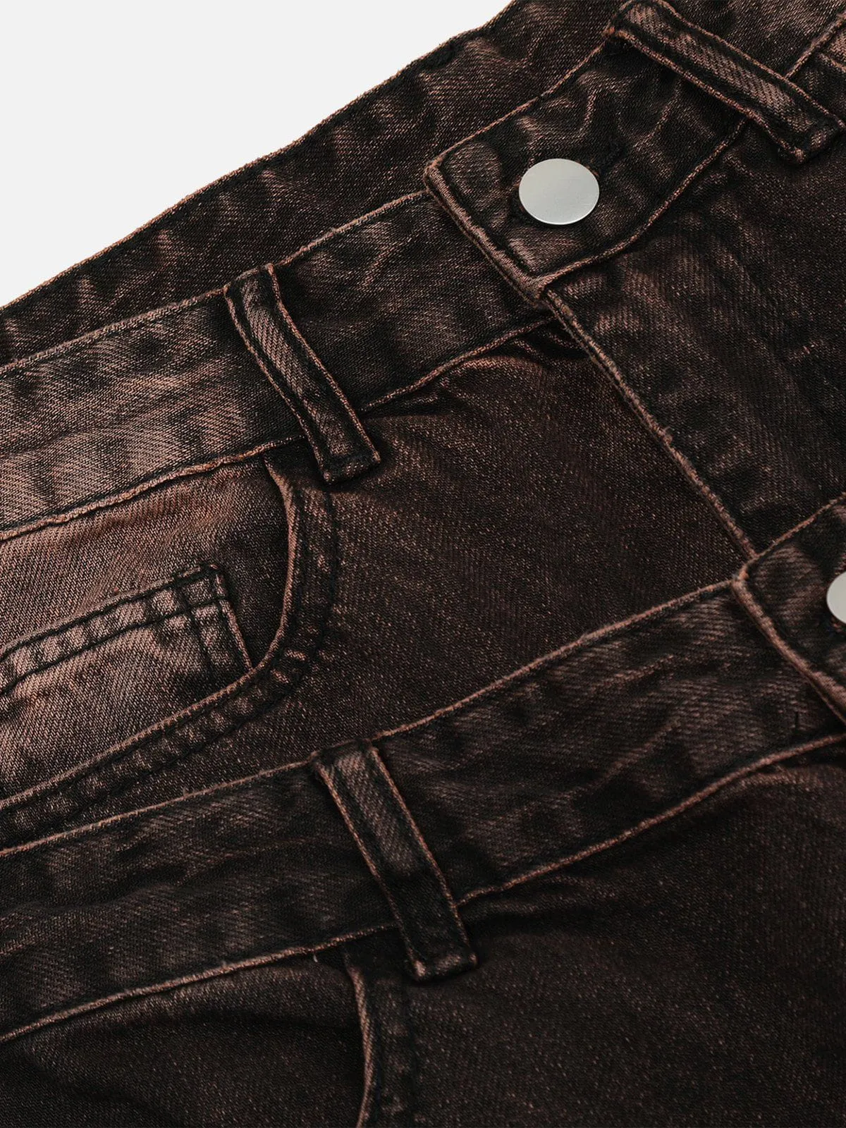 Aelfric Eden Double Waist Loose Jeans sold by Aelfric Eden product image thumbnail 5