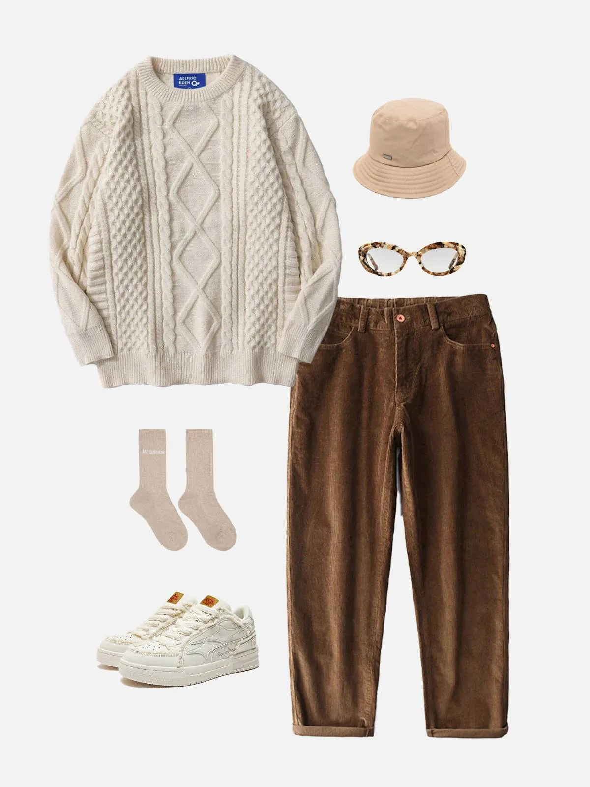 Aelfric Eden Vintage Solid Corduroy Pants sold by Aelfric Eden product image thumbnail 5