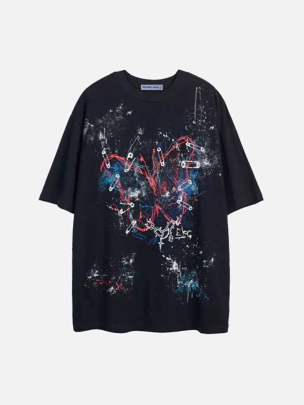 Aelfric Eden Graffiti Pin Butterfly Tee sold by Aelfric Eden