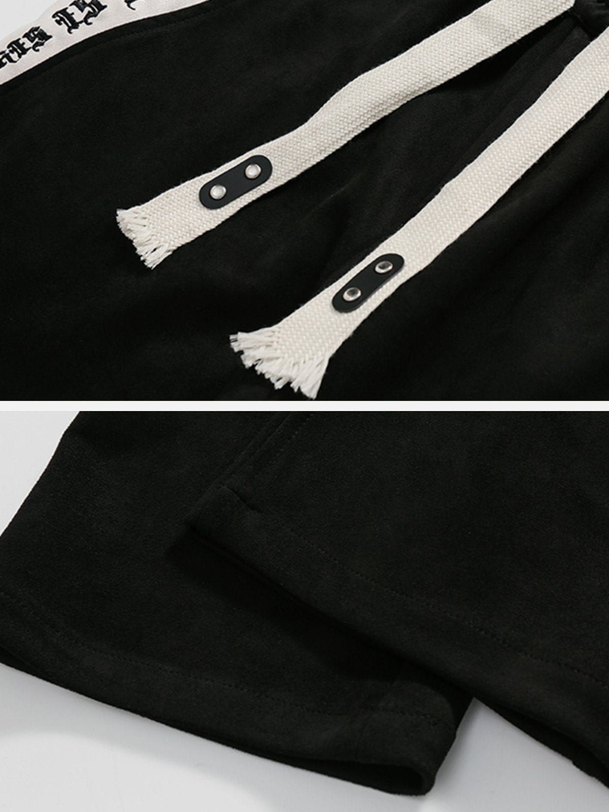 Aelfric Eden Patchwork Letter Drawstring Pants sold by Aelfric Eden product image thumbnail 7