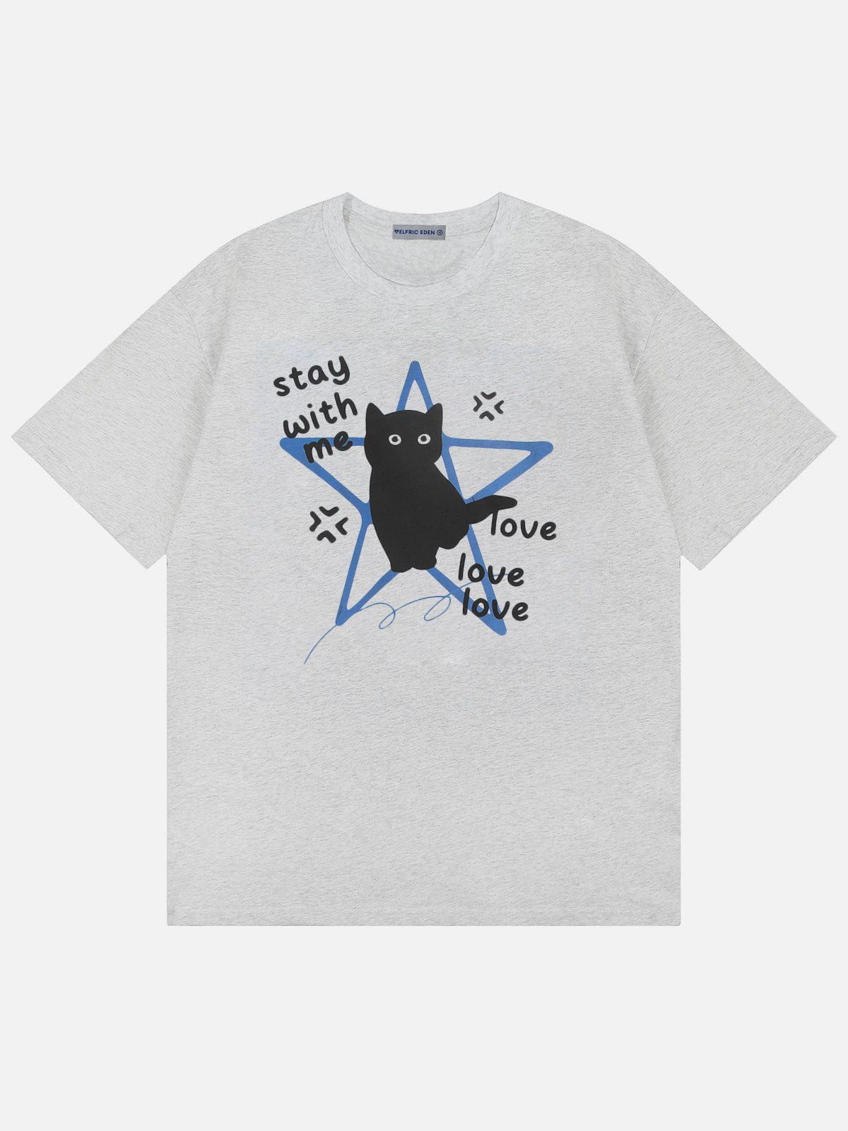 Aelfric Eden Cat Star Print Tee sold by Aelfric Eden product image thumbnail 2