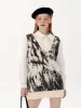 Aelfric Eden Tie Dye Jacquard Sweater Vest sold by Aelfric Eden