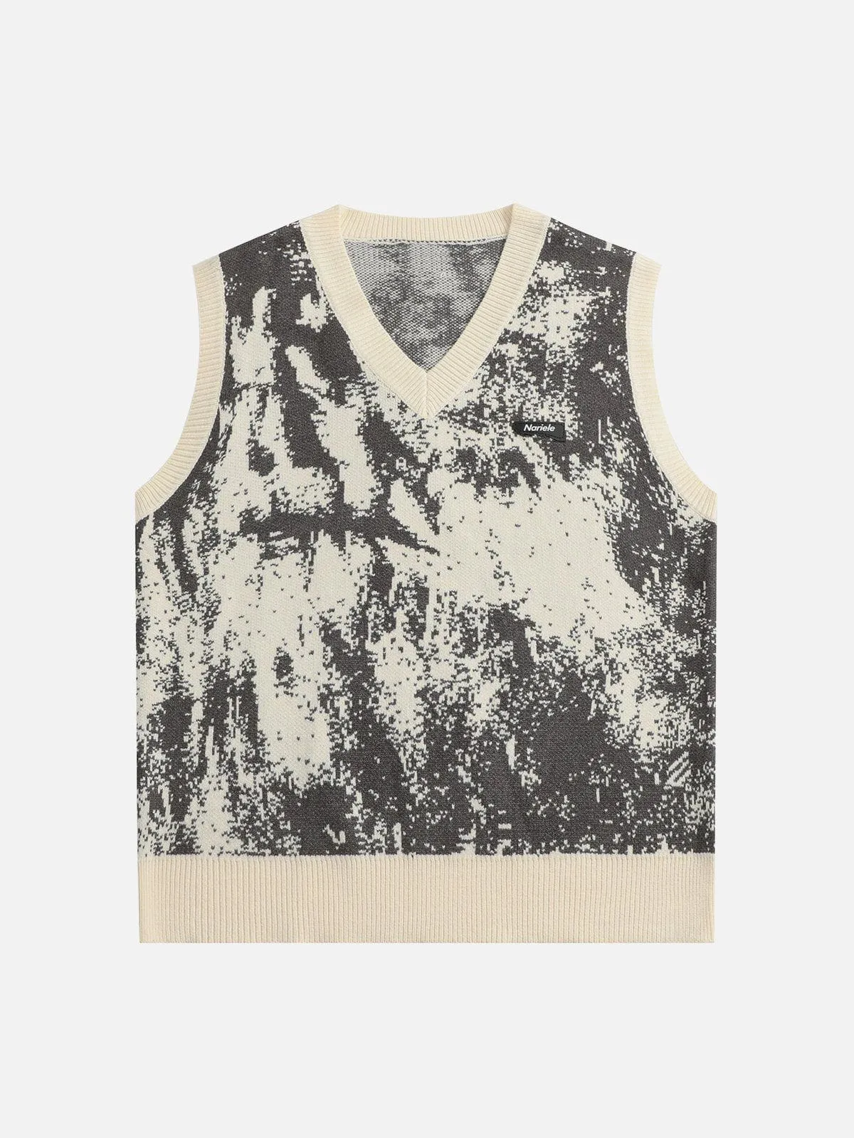Aelfric Eden Tie Dye Jacquard Sweater Vest sold by Aelfric Eden
