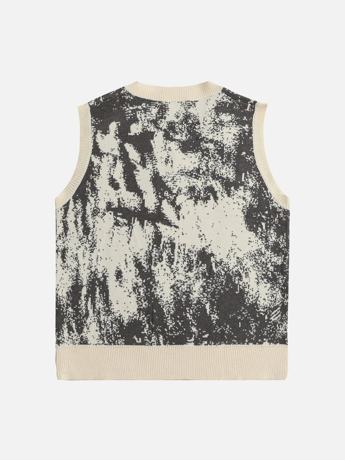 Aelfric Eden Tie Dye Jacquard Sweater Vest sold by Aelfric Eden product image thumbnail 3