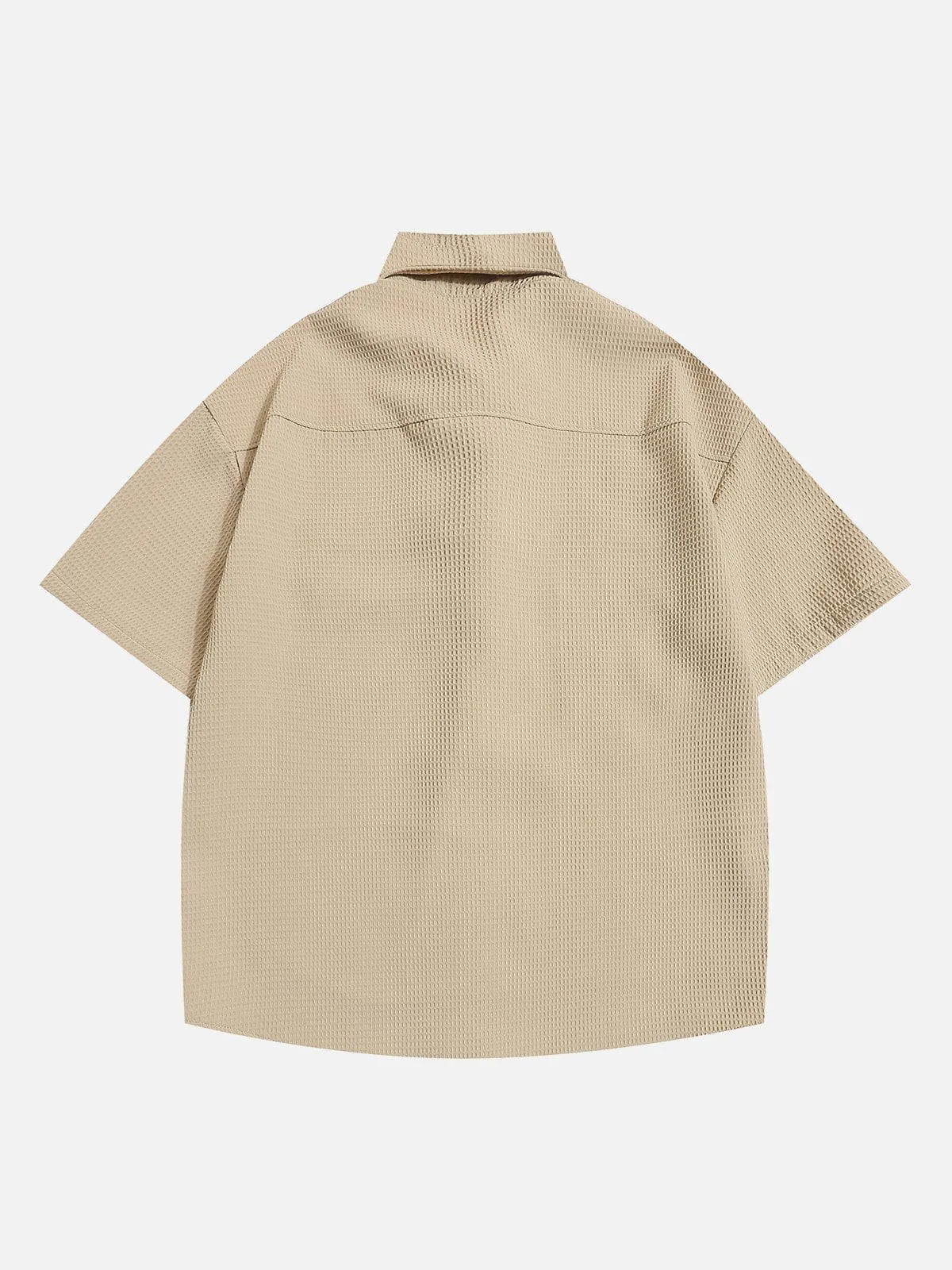 Aelfric Eden Waffle Butterfly Short Sleeve Shirt sold by Aelfric Eden product image thumbnail 4