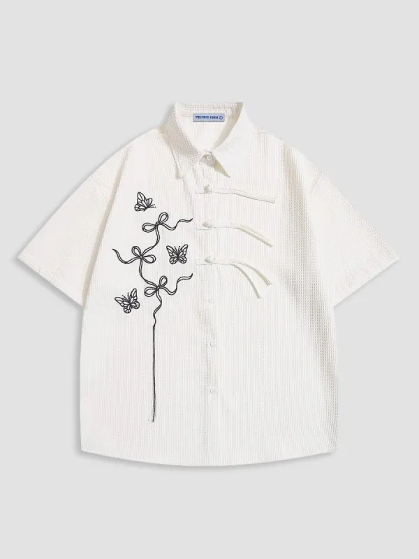 Aelfric Eden Waffle Butterfly Short Sleeve Shirt sold by Aelfric Eden