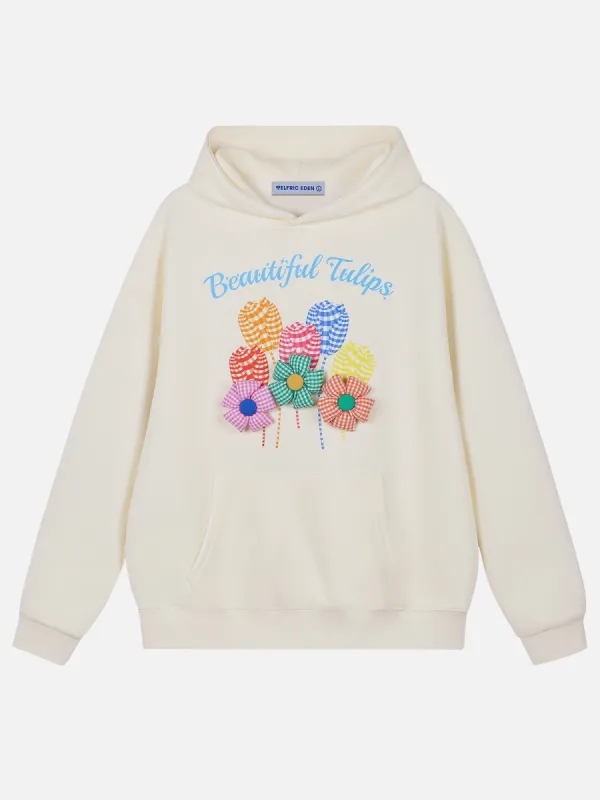 Aelfric Eden Colorful Tulips Hoodie sold by Aelfric Eden