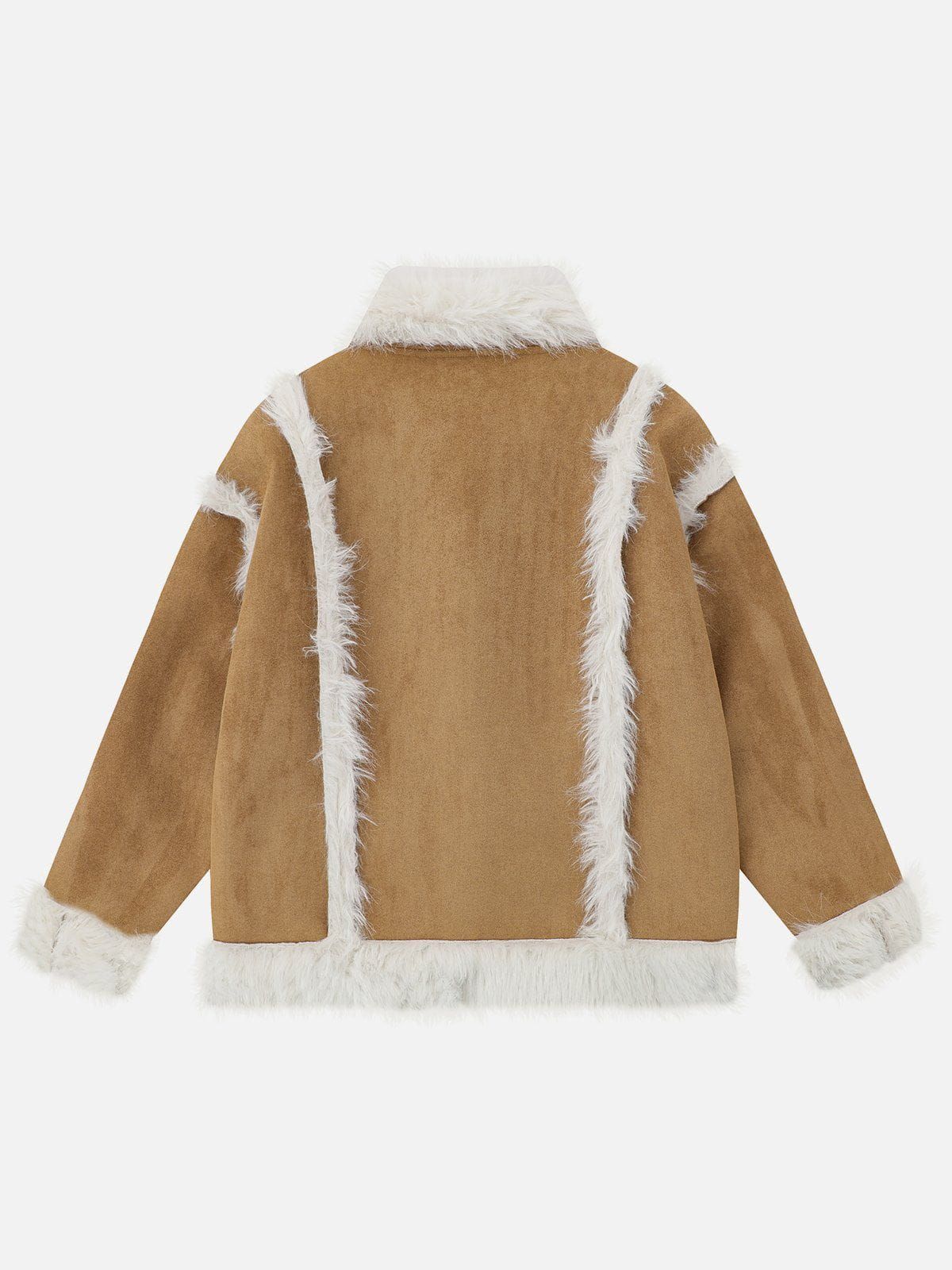 Aelfric Eden Vintage Suede Plush Coat sold by Aelfric Eden product image thumbnail 3