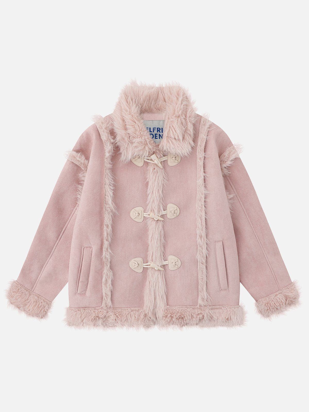 Aelfric Eden Vintage Suede Plush Coat sold by Aelfric Eden product image thumbnail 2