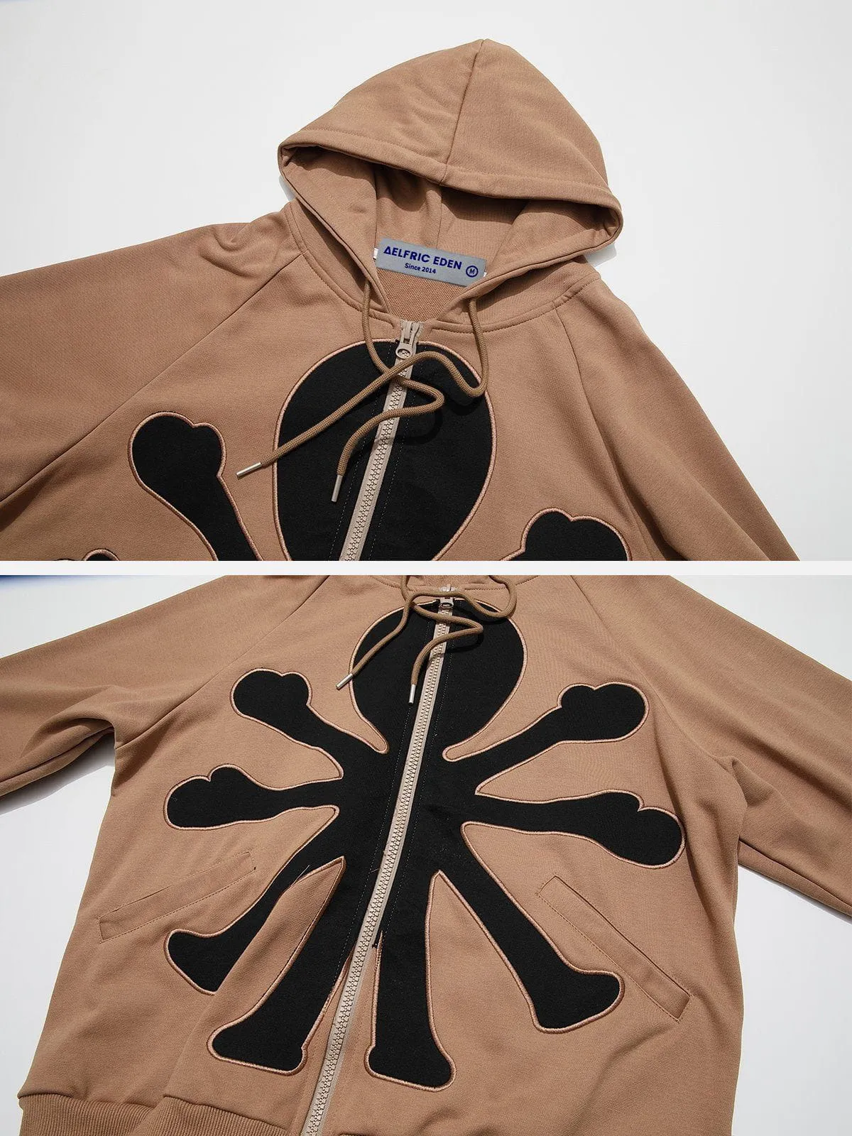 Aelfric Eden Shadow Design Applique Hoodie sold by Aelfric Eden product image thumbnail 4