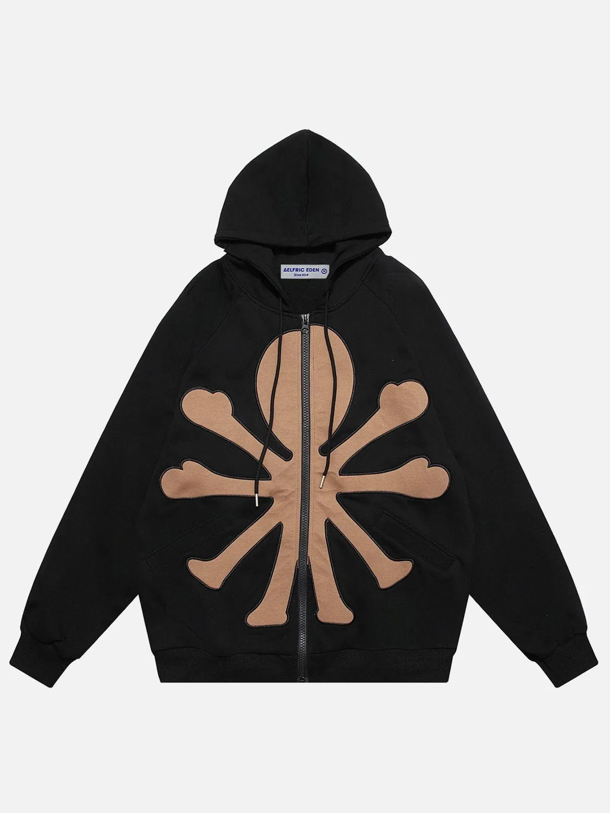 Aelfric Eden Shadow Design Applique Hoodie sold by Aelfric Eden product image thumbnail 2