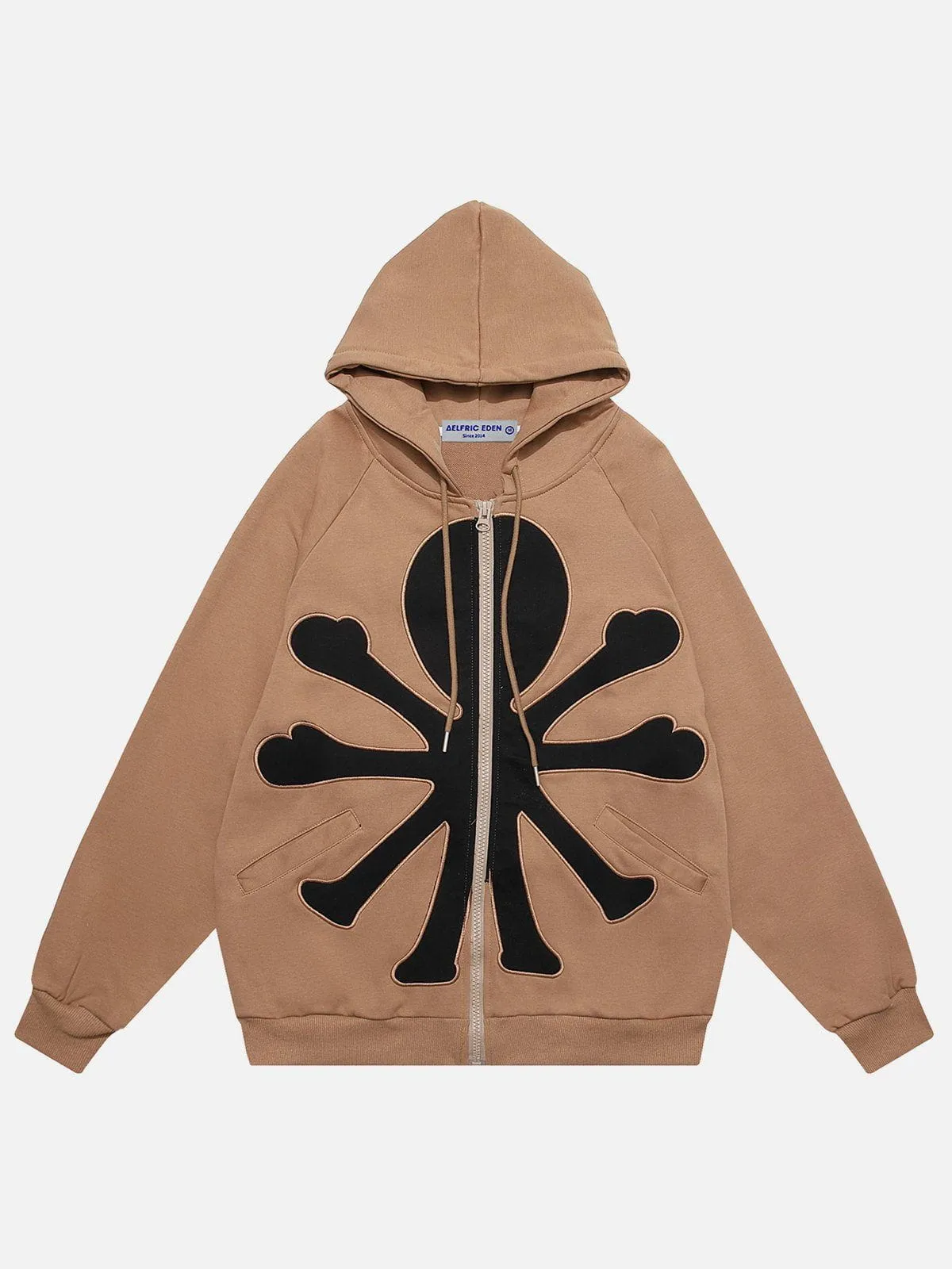 Aelfric Eden Shadow Design Applique Hoodie sold by Aelfric Eden