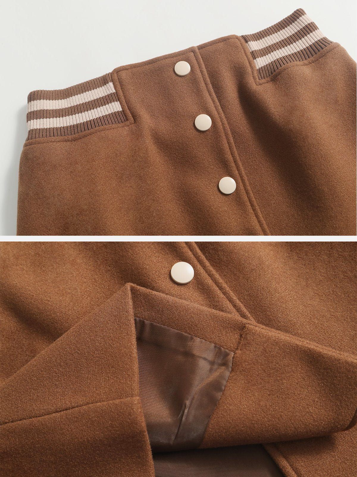 Aelfric Eden Breasted Varsity Skirt sold by Aelfric Eden product image thumbnail 4