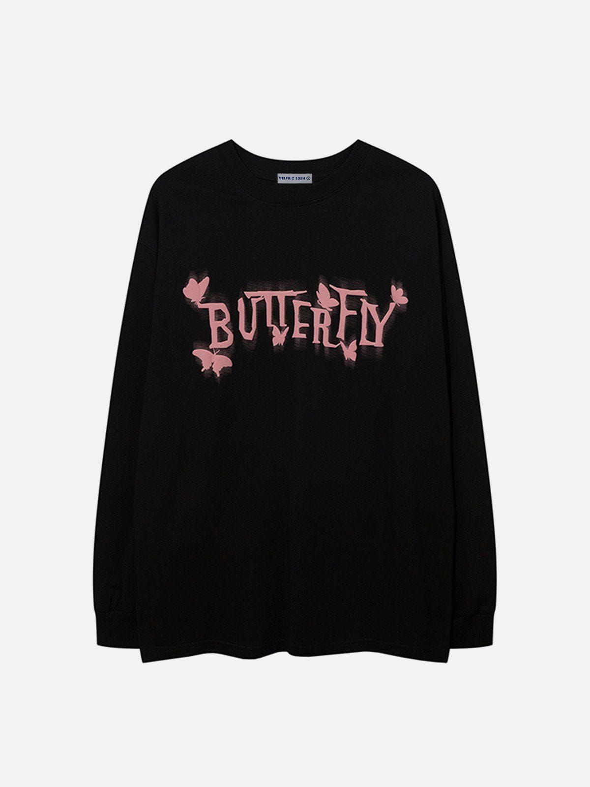 Aelfric Eden Color Butterfly Sweatshirt sold by Aelfric Eden product image thumbnail 3