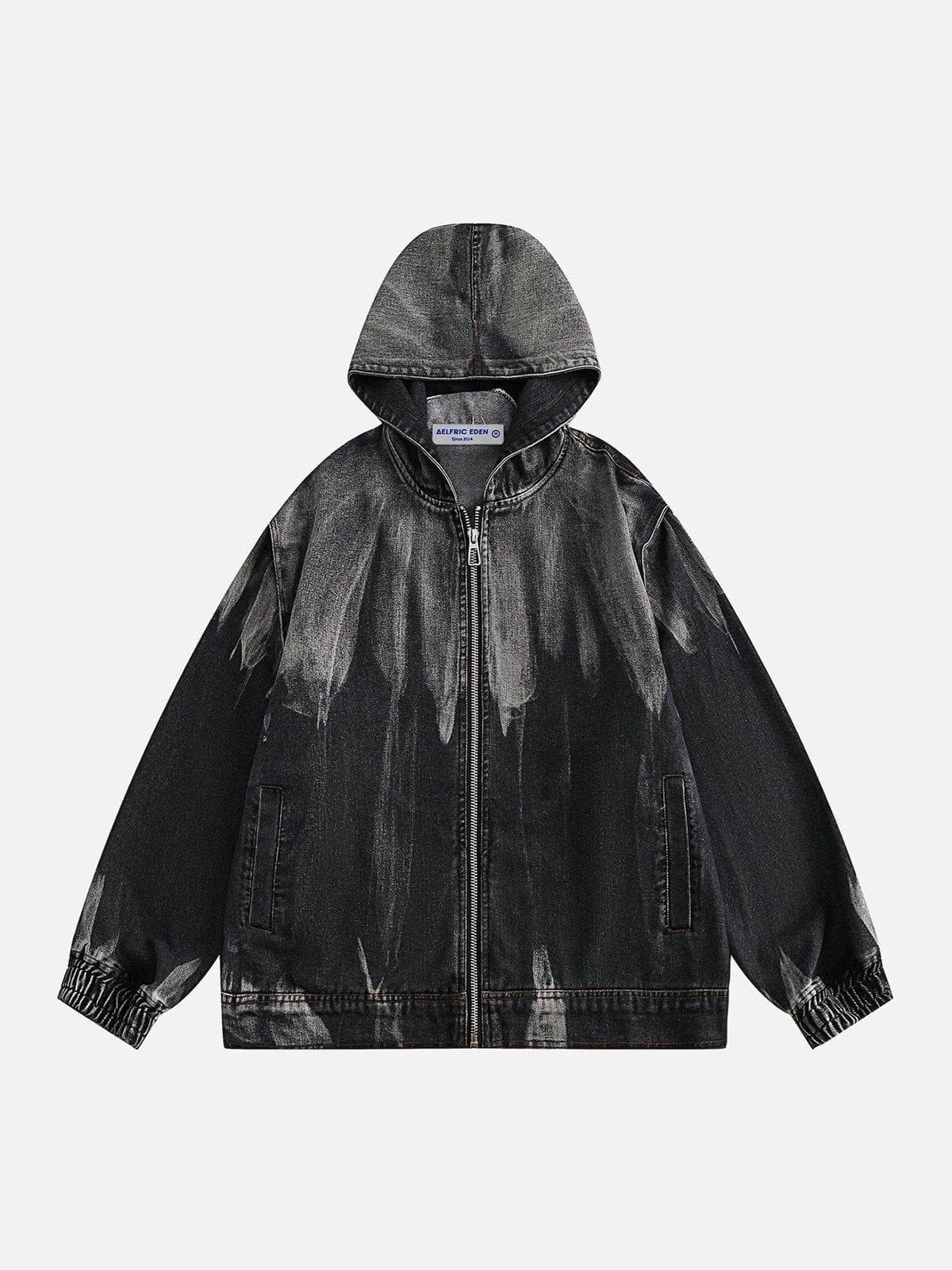 Aelfric Eden Dip-dye Denim Hoodie sold by Aelfric Eden