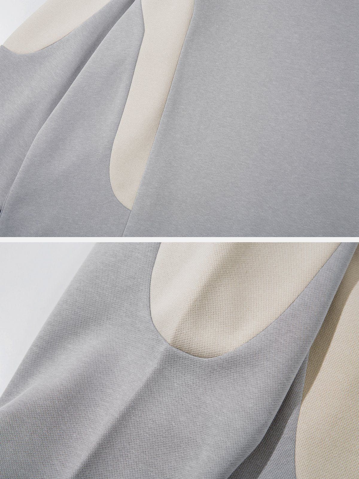 Aelfric Eden Patchwork Color Blocking Sweatshirt sold by Aelfric Eden product image thumbnail 4