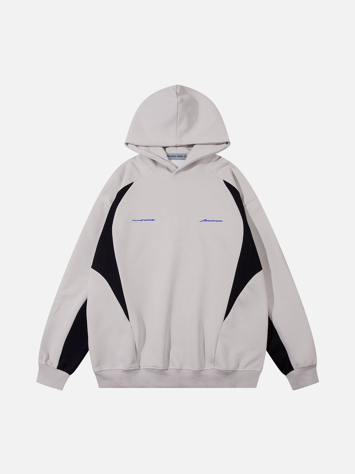 Aelfric Eden Color Blocking Patchwork Hoodie sold by Aelfric Eden