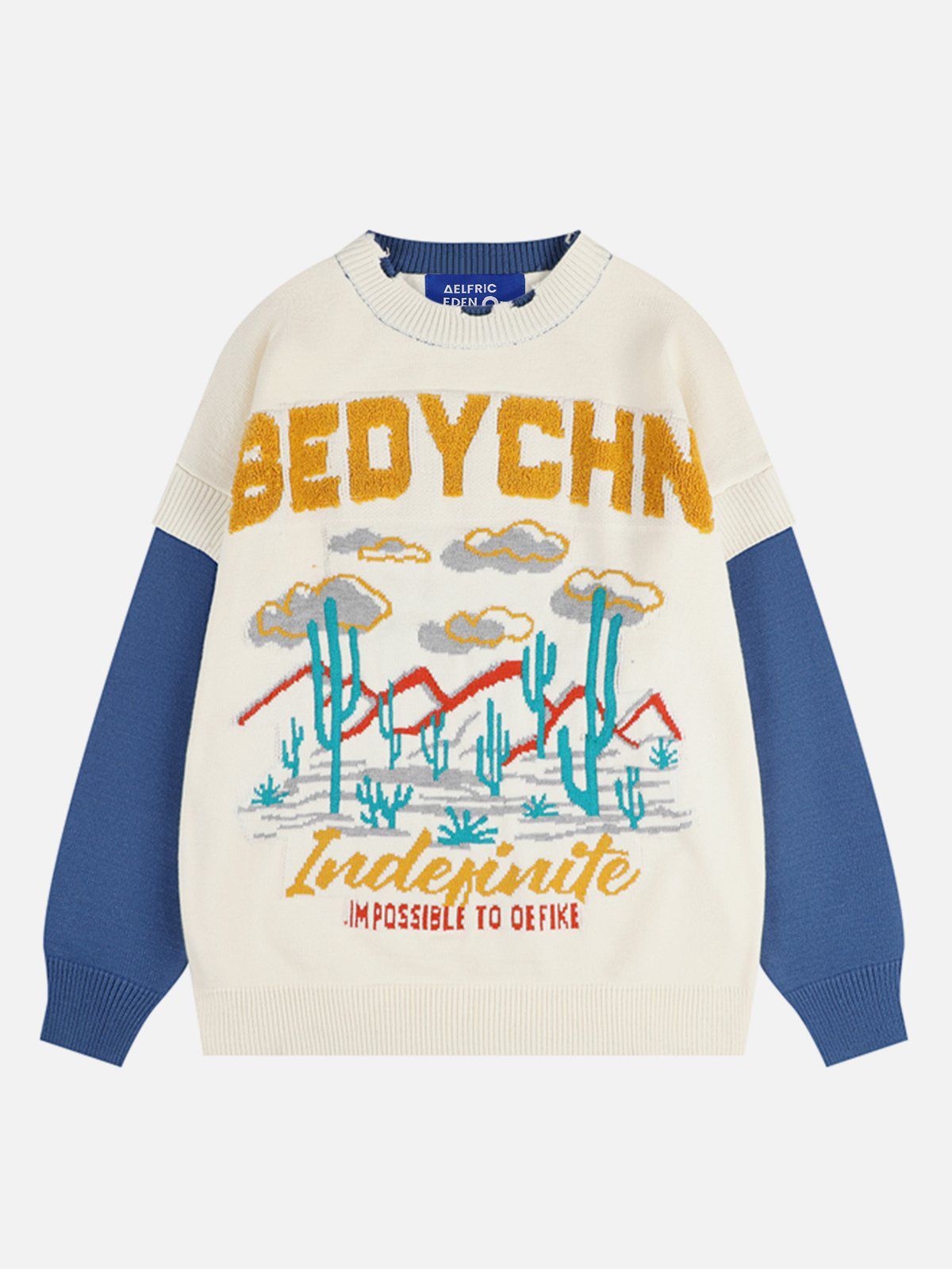 Aelfric Eden Cactus Jacquard Sweater sold by Aelfric Eden