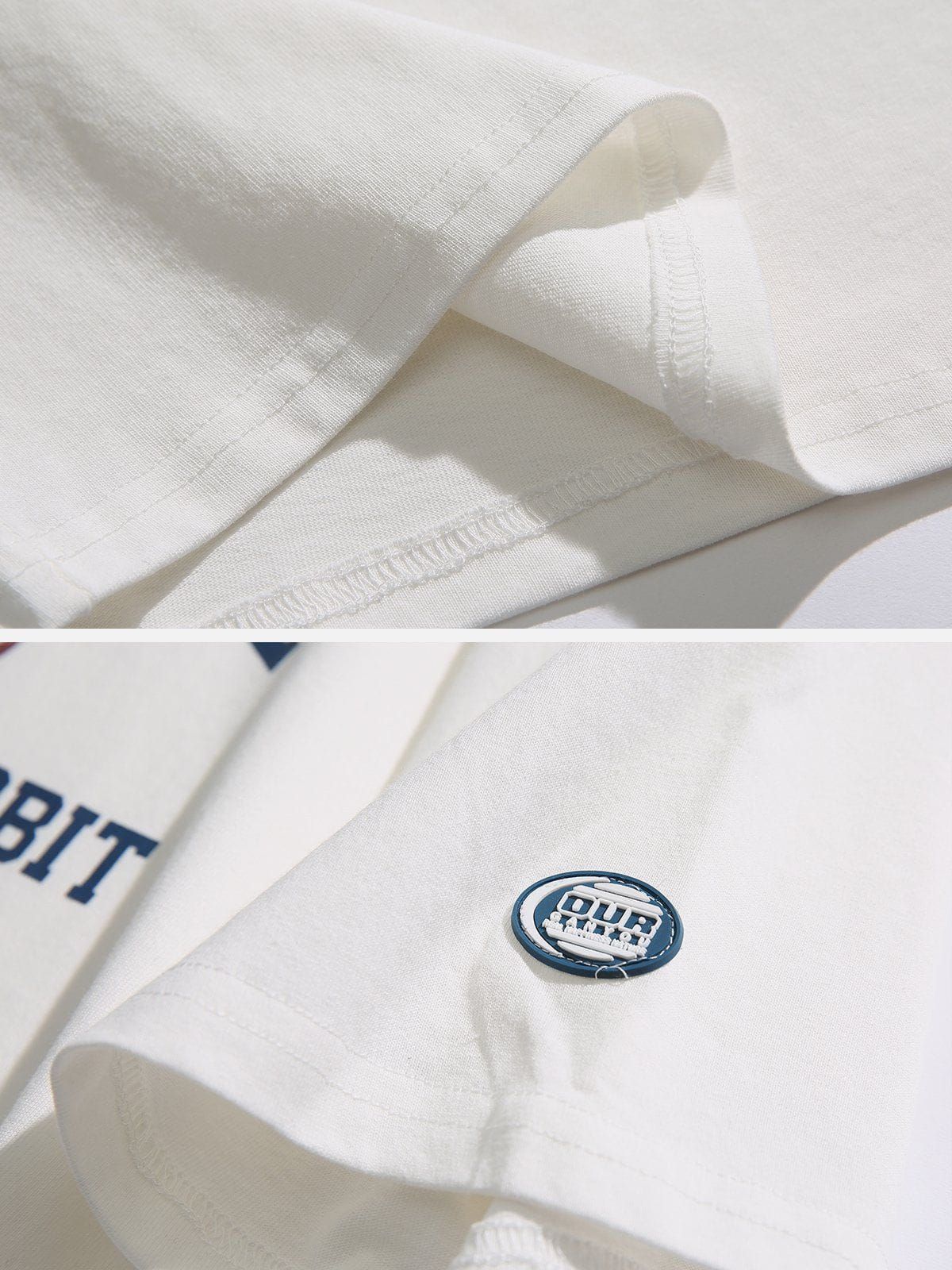 Aelfric Eden The Crazy Rabbit Print Tee sold by Aelfric Eden product image thumbnail 6