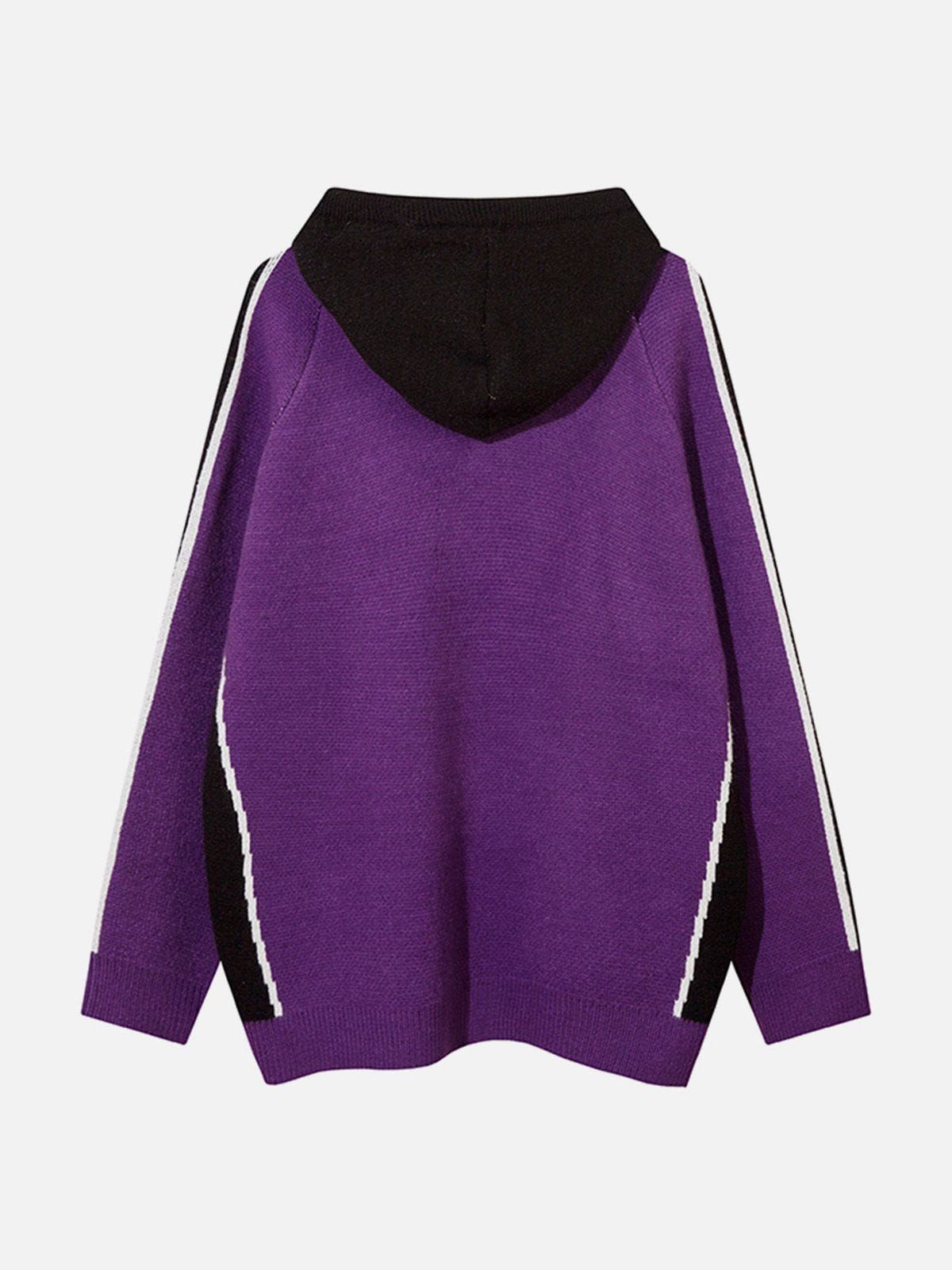 Aelfric Eden Sports Style Knit Hoodie sold by Aelfric Eden product image thumbnail 3