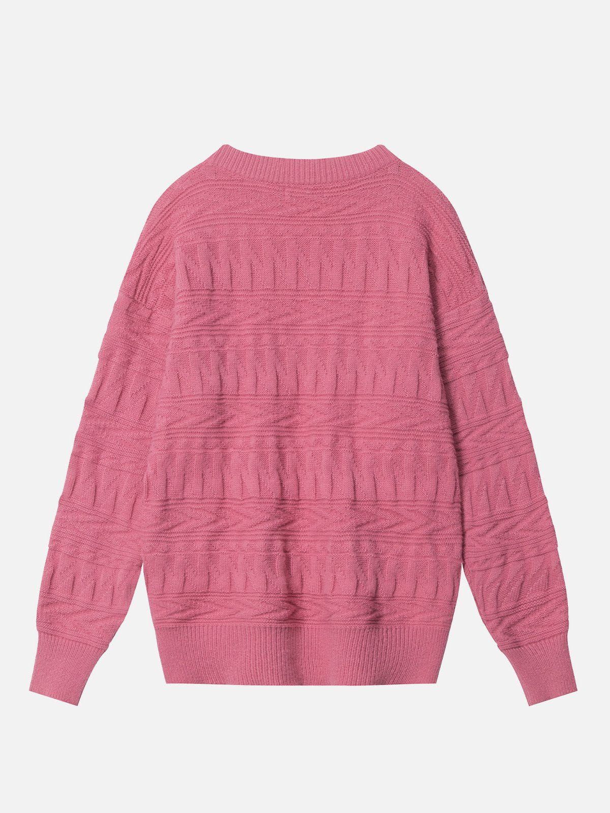 Aelfric Eden Solid Letter Embroidery Sweater sold by Aelfric Eden product image thumbnail 3