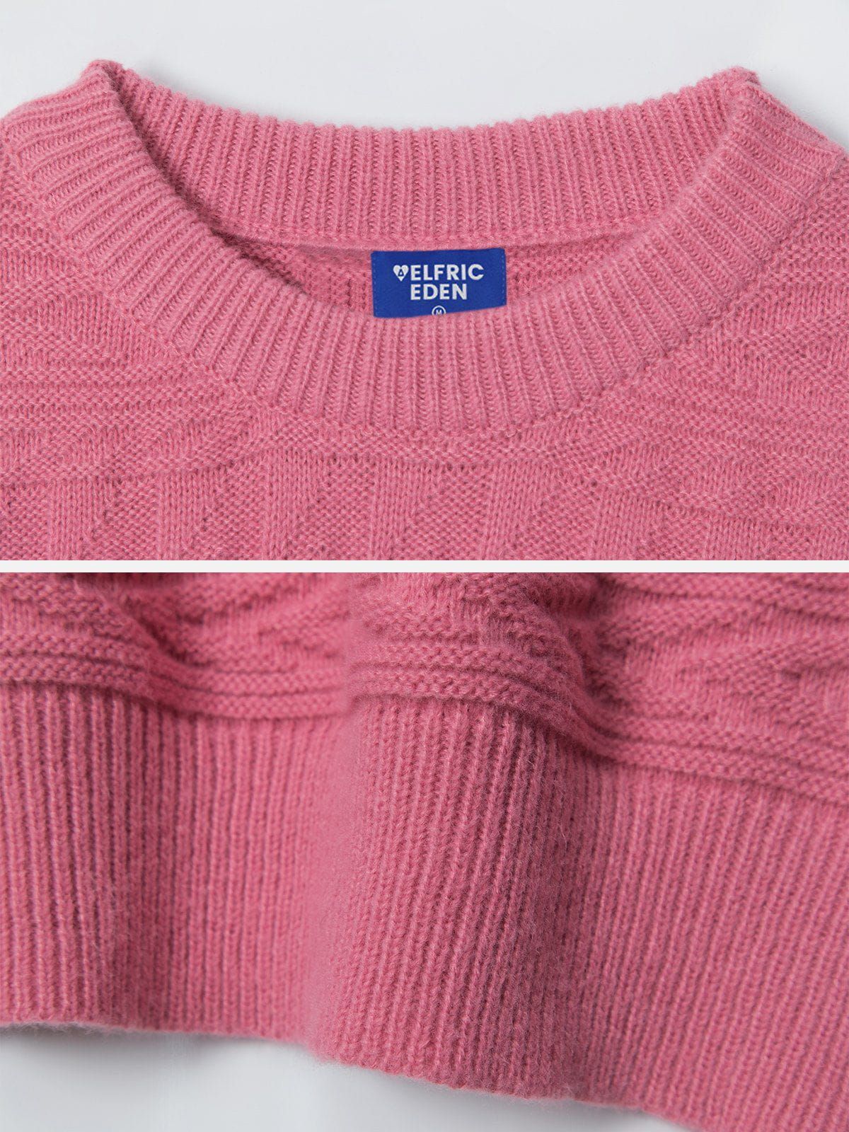 Aelfric Eden Solid Letter Embroidery Sweater sold by Aelfric Eden product image thumbnail 4