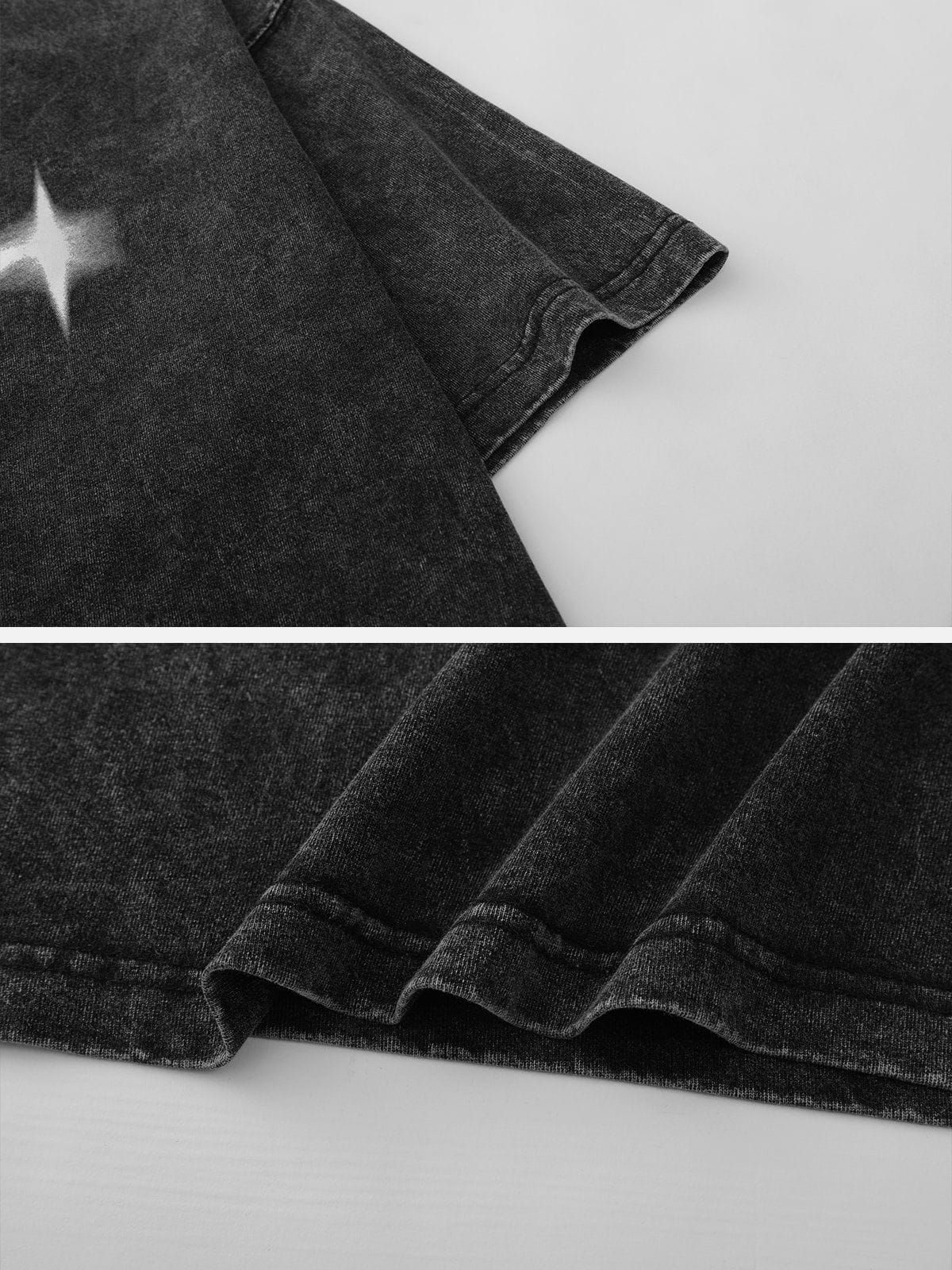 Aelfric Eden Vintage Washed Letter Print Tee sold by Aelfric Eden product image thumbnail 6