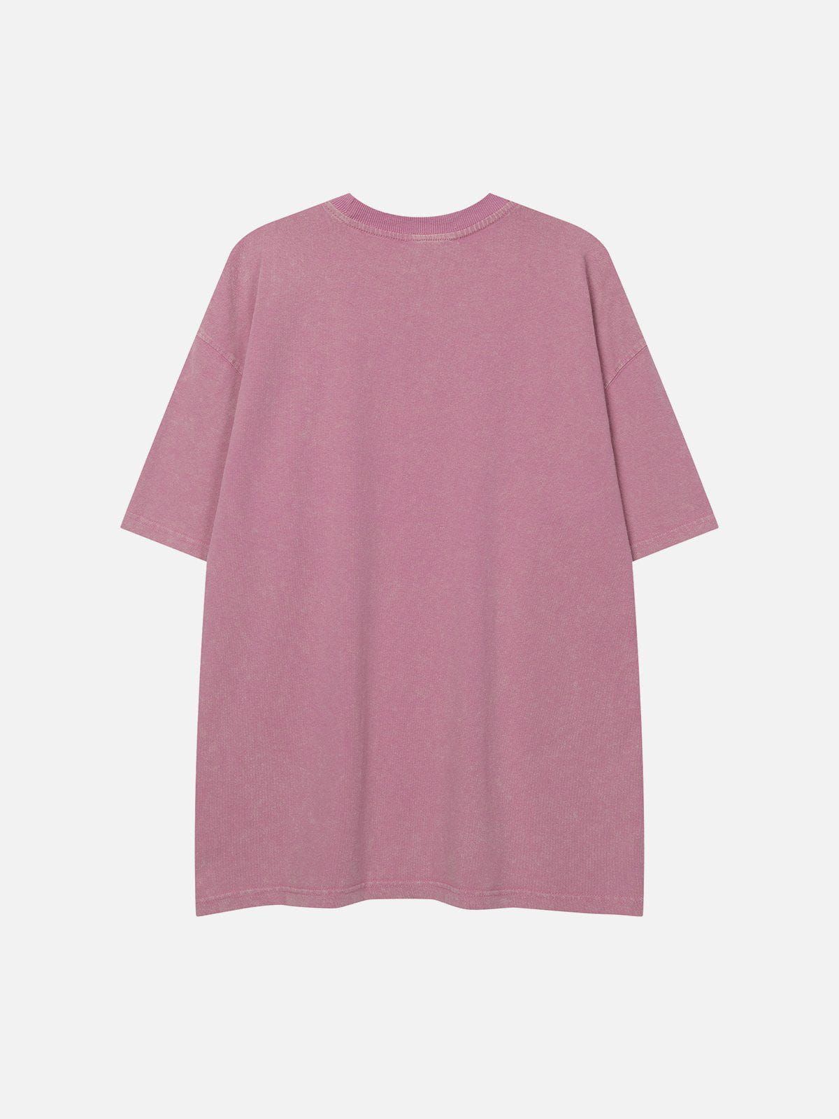 Aelfric Eden Vintage Washed Letter Print Tee sold by Aelfric Eden product image thumbnail 4