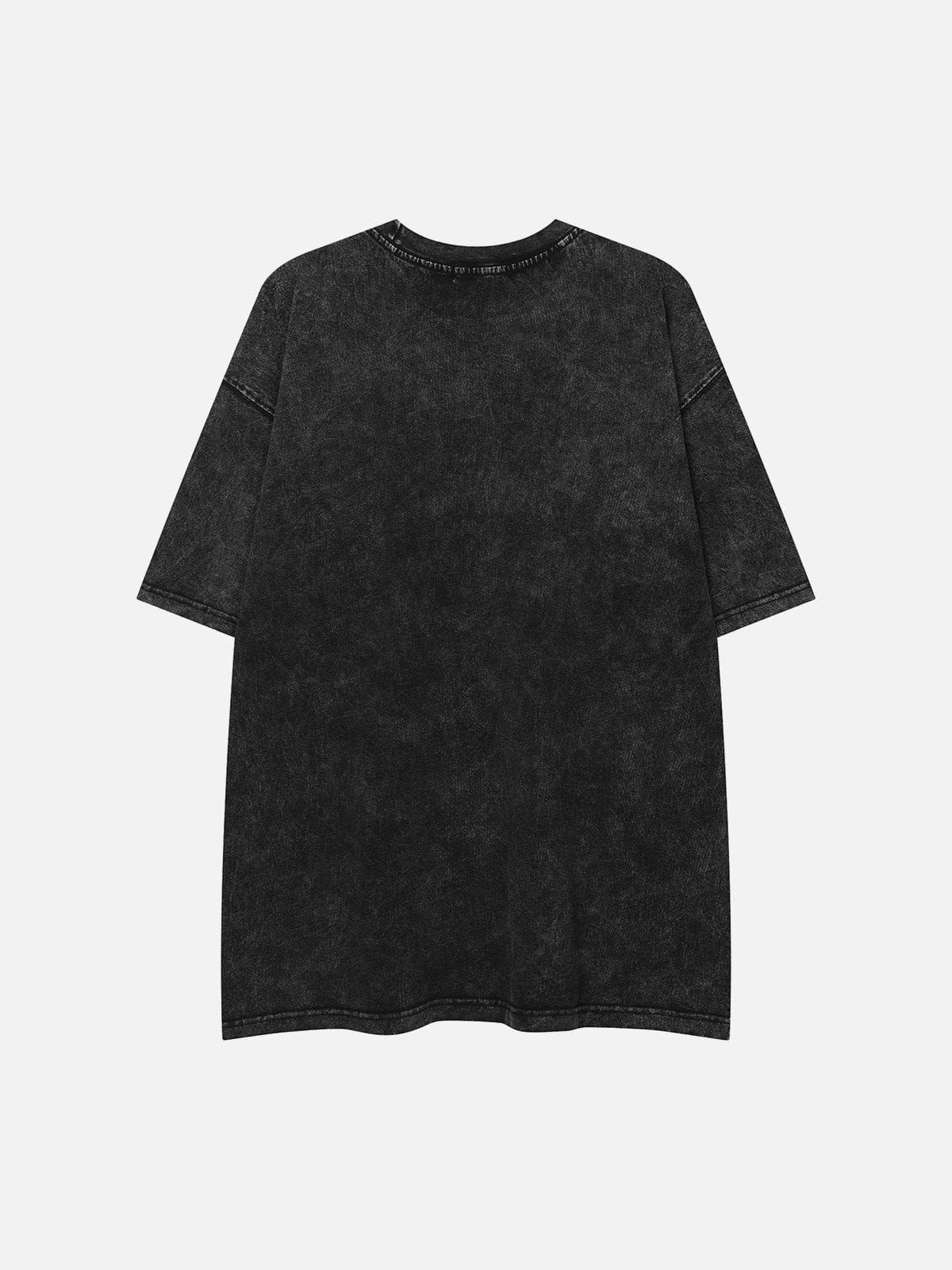 Aelfric Eden Vintage Washed Letter Print Tee sold by Aelfric Eden product image thumbnail 3