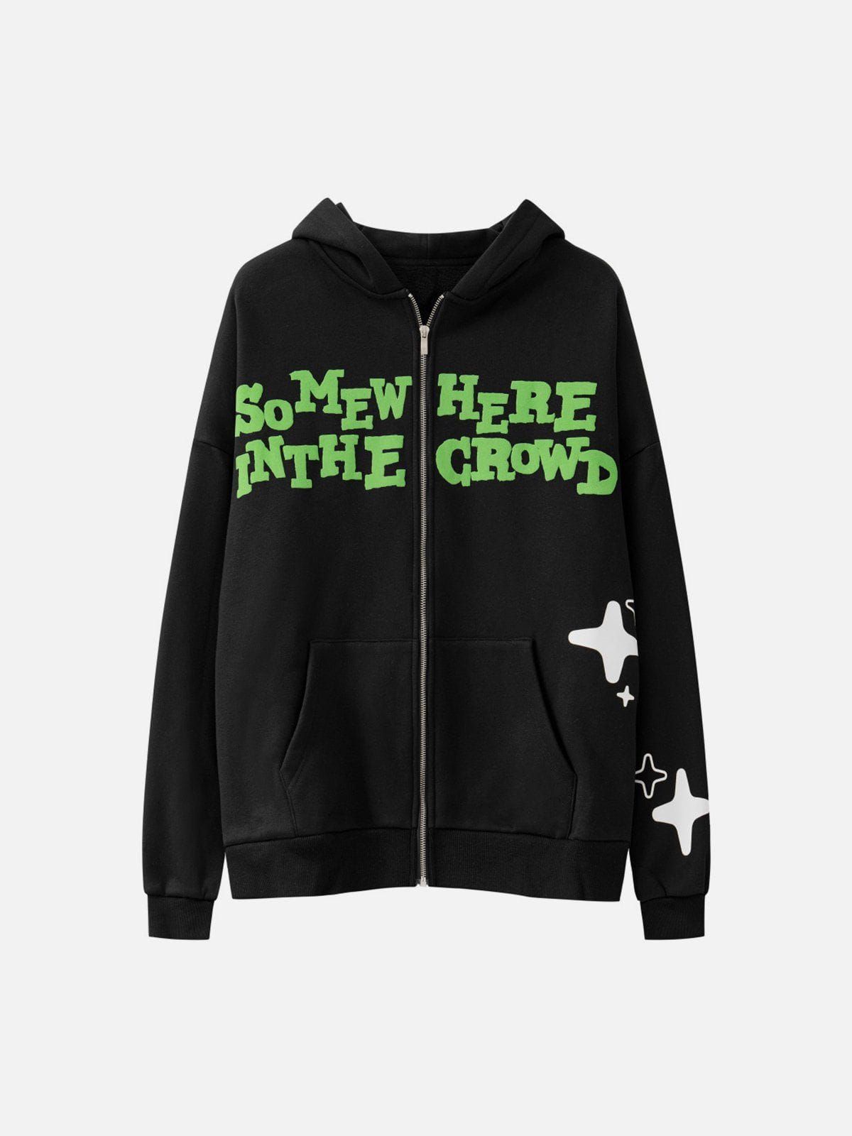 Aelfric Eden Stars Foam Hoodie sold by Aelfric Eden product image thumbnail 3