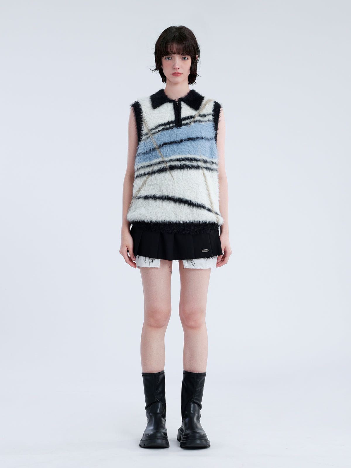 Aelfric Eden Polo Collar Sweater Vest sold by Aelfric Eden product image thumbnail 2