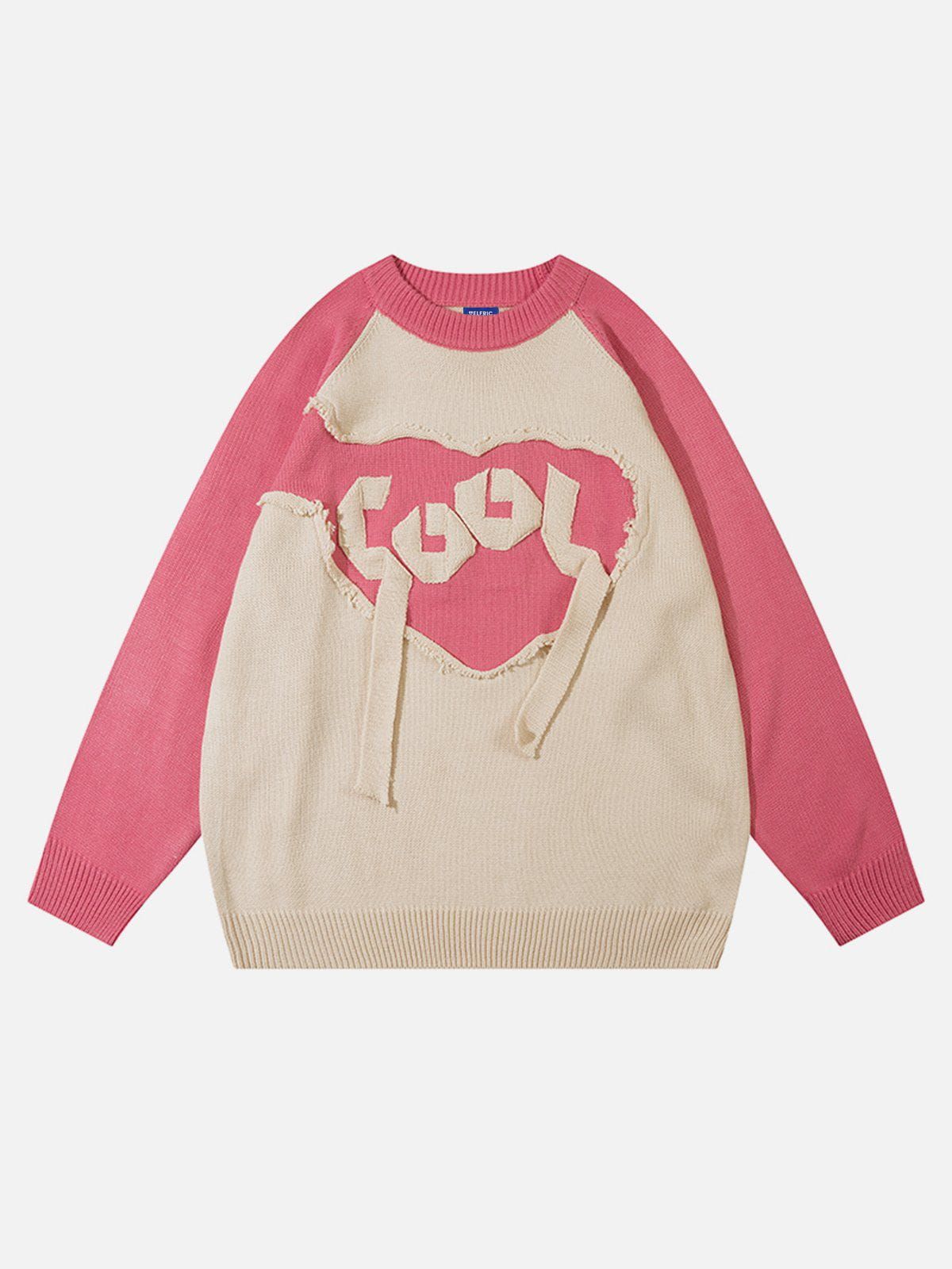 Aelfric Eden Creative Heart Street Style Sweater sold by Aelfric Eden