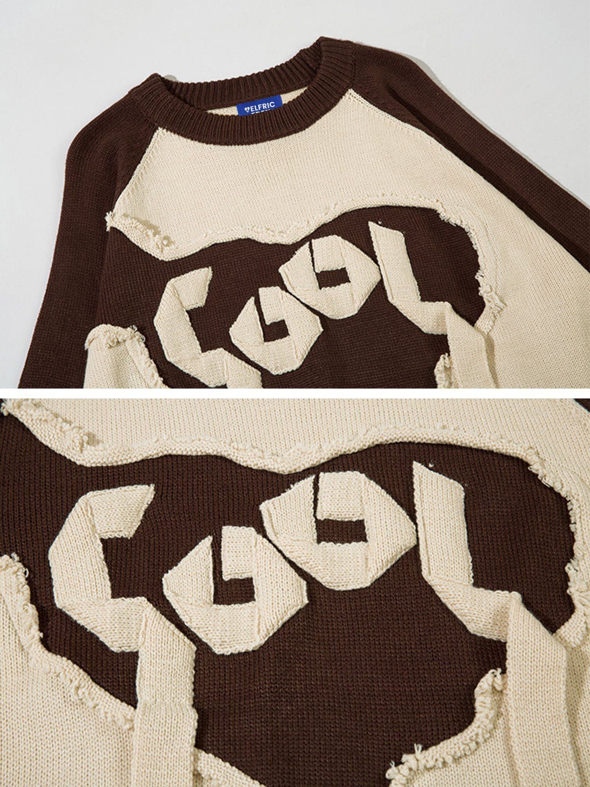 Aelfric Eden Creative Heart Street Style Sweater sold by Aelfric Eden product image thumbnail 5