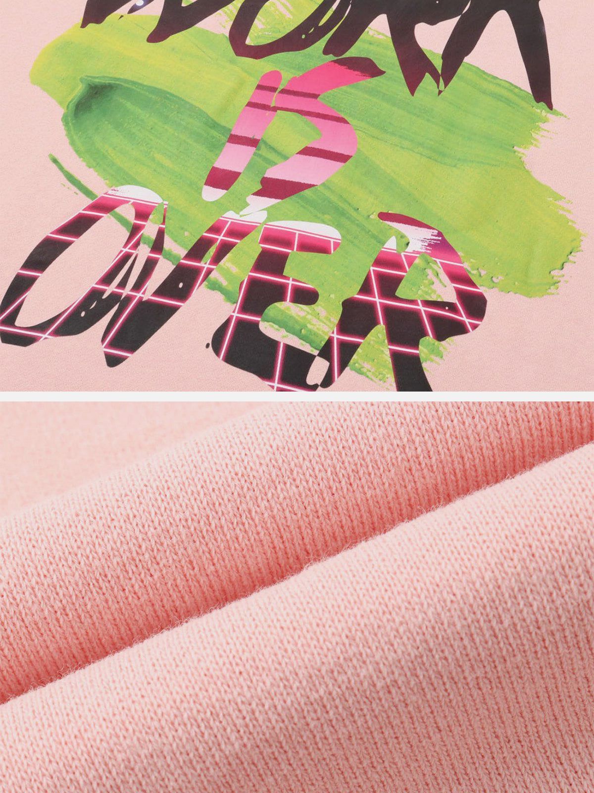 Aelfric Eden Letter Graffiti Print Sweatshirt sold by Aelfric Eden product image thumbnail 3