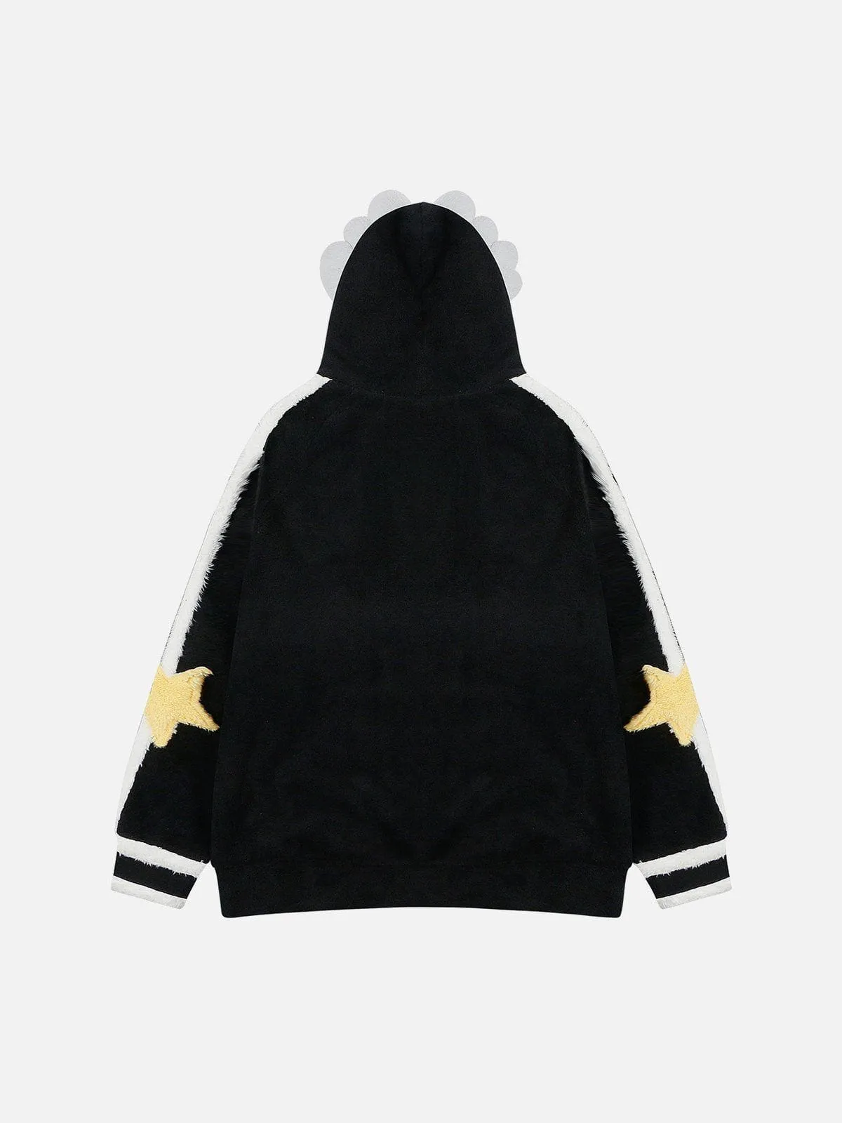 Aelfric Eden Star Applique Plush Hoodie sold by Aelfric Eden product image thumbnail 3