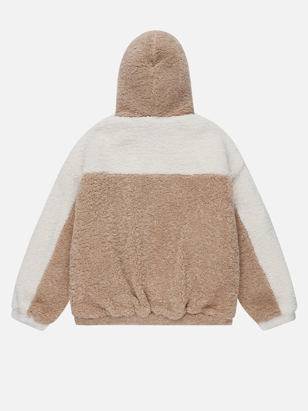 Aelfric Eden Fluffy Teddy Sherpa Hooded Coat sold by Aelfric Eden product image thumbnail 3