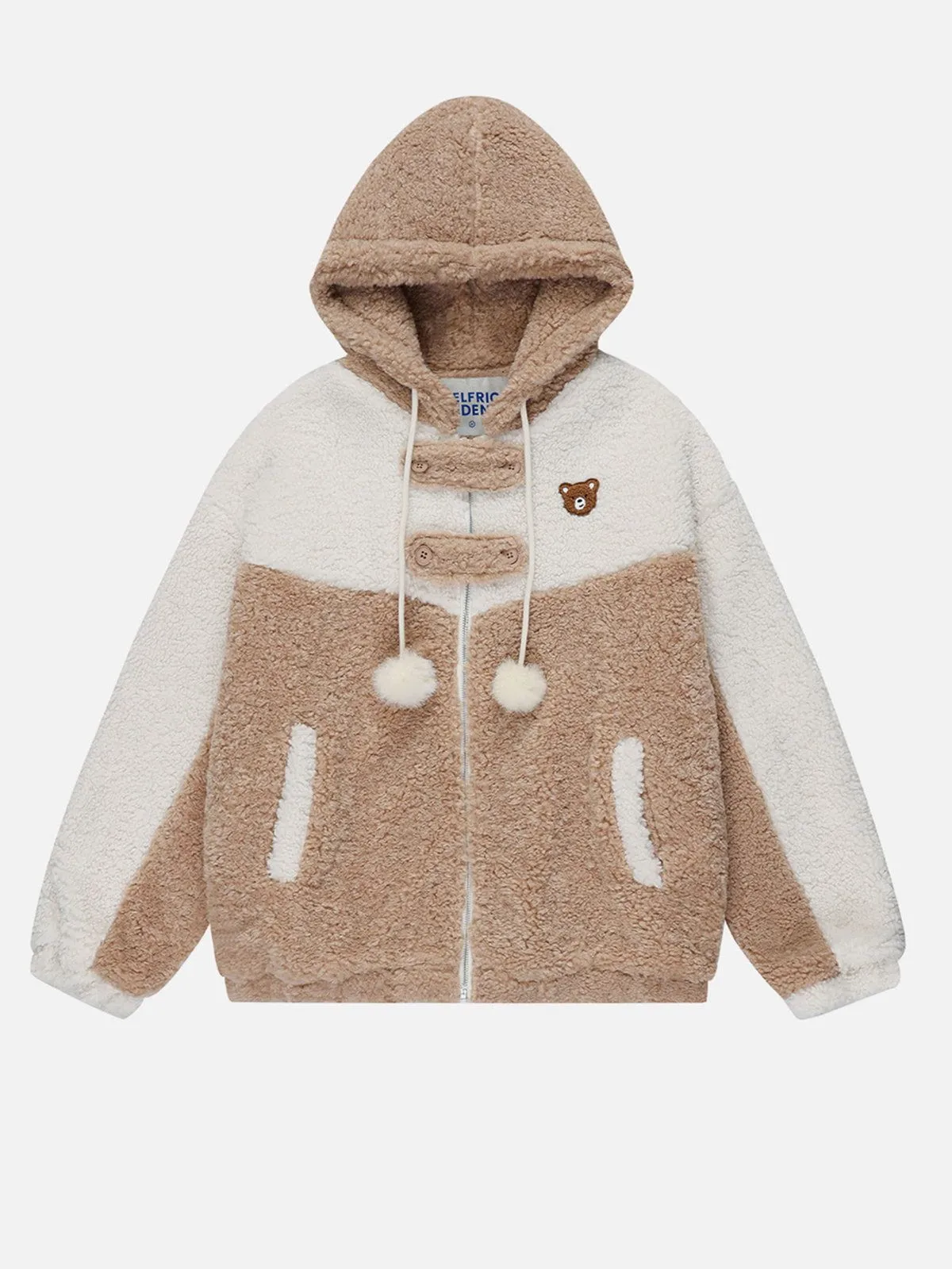 Aelfric Eden Fluffy Teddy Sherpa Hooded Coat sold by Aelfric Eden