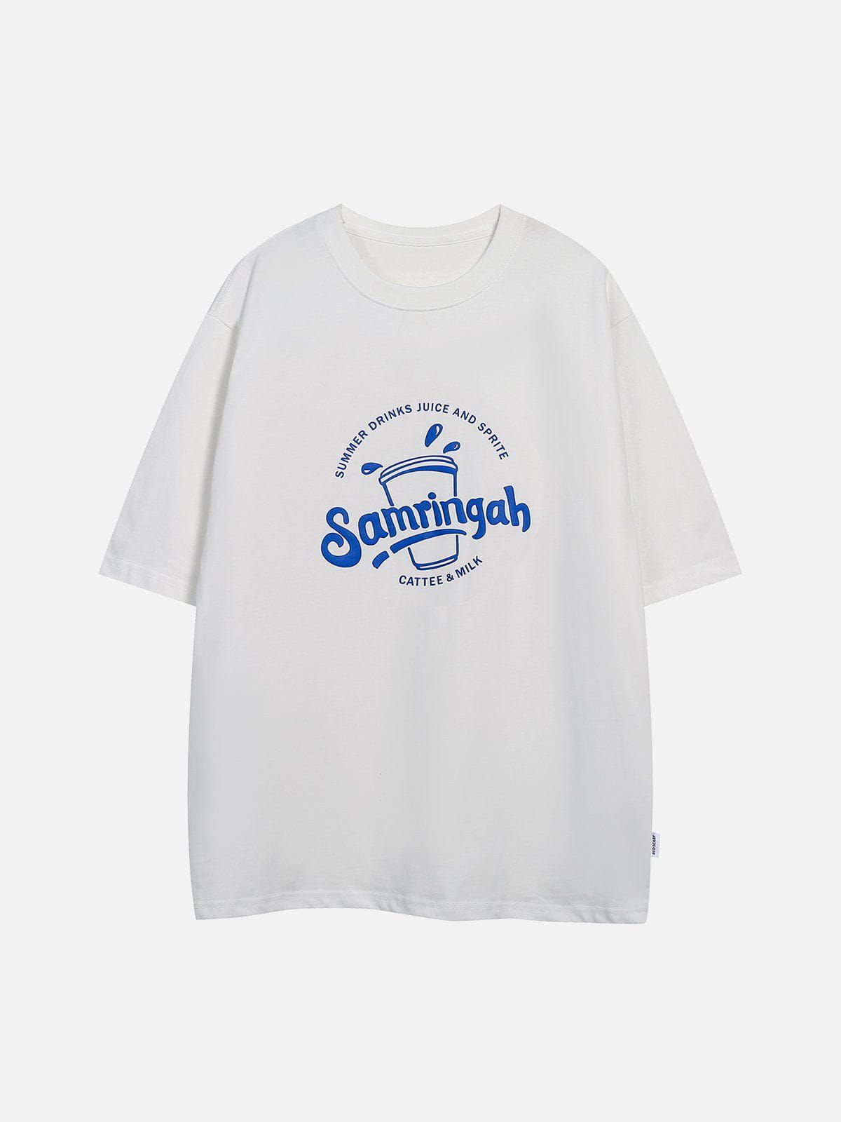 Aelfric Eden Summer Drinks Foam Letter Print Tee sold by Aelfric Eden product image thumbnail 2