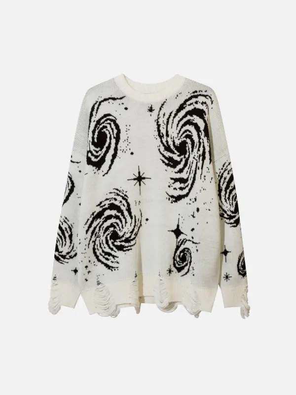 Aelfric Eden Starry Night Jacquard Knit Sweater sold by Aelfric Eden