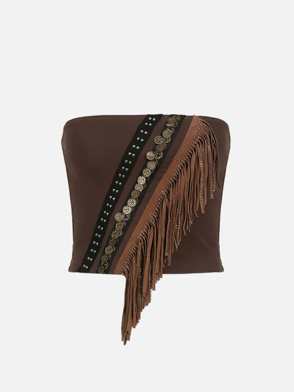 Aelfric Eden Tassel Patchwork Cami Top sold by Aelfric Eden